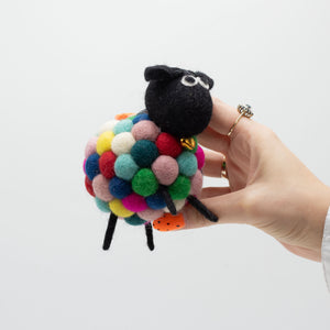 Handmade Little Felt Sheep